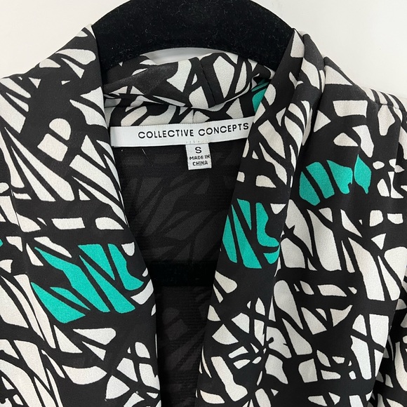 Collective Concepts pocketed and tie mini dress Small - Picture 4 of 7